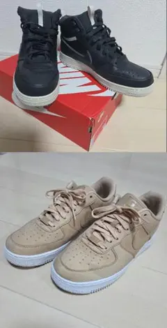 NIKE　コートビジョンmid　 Air Force 1 2足セット