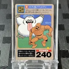 美品 カードダス ドラゴンクエストⅤ ビックアイ ベビーパンサー 当時