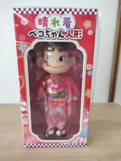 不二家 ペコちゃん ミニ店頭晴れ着ペコちゃん人形 - メルカリ