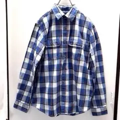 【新品未使用】OLD NAVY チェック柄 長袖ネルシャツ メンズM 2014年
