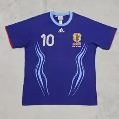 adidas 日本代表ユニフォーム 1997年 炎 名波浩 10番 XL - メルカリ