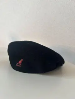 KANGOL ブラック ベレー帽 Mサイズ