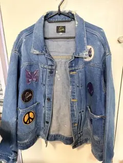 Needles Mサイズ 刺繍デニムジャケットのサムネイル