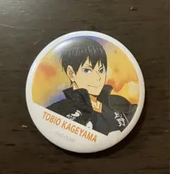 ハイキュー!! 影山飛雄 缶バッジ 直径約5.5cm