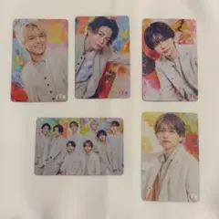 timelesz 初回限定盤B 　ランダムトレカ 5枚セット