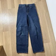 UNIQLO ブルーワイドレッグデニム 23