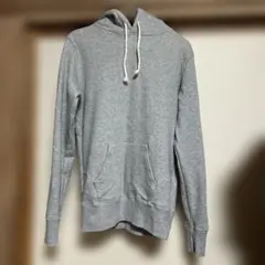 値下げ中‼️Champion グレー フード付きパーカー