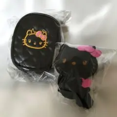 ハローキティMyハローキティキルト刺繍ポーチ&マスコット