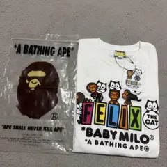 A BATHING APE BABY MILO スウェット&Tシャツセット - メルカリ