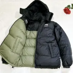 未使用級美品✨　ファーストダウン　FAT コラボ　ダウンジャケット　リバーシブル