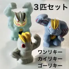 立体ポケモン図鑑 ワンリキー ゴーリキー カイリキー - メルカリ