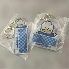 あひるのペックル ピューロランド ネームステッカーキーホルダー