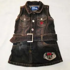 ディズニーミニーちゃんのジャンパースカート