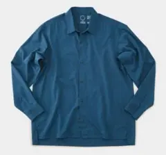 山と道 Bamboo SHIRT インディゴ M 試着のみ ヤマトミチのサムネイル