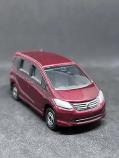 トミカ ワンボックスカー大集合セット ホンダ フリード ワインレッドのサムネイル