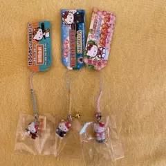 ハローキティ ストラップ 3点セット