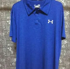 Under Armour 青 ポロシャツ