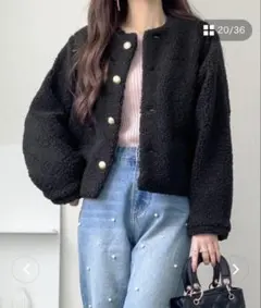 【MILY BILET】ボアジャケット 未使用☆タグ付き クラシカルエルフ