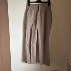 URBAN RESEARCH DOORS ベージュチェックパンツ
