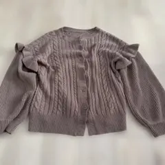 MAJESTIC LEGON ベージュ ケーブルニット セーター M