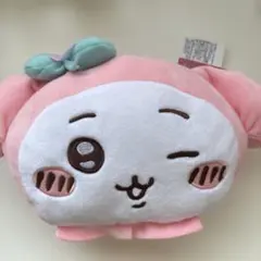 ちいかわ×サンリオキャラクター フェイスポシェット