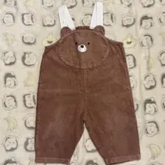mimorand ベビー コーデュロイ サロペット 80