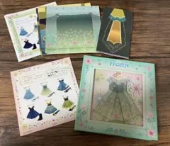 東京ディズニーリゾート限定 東京ディズニーシー アナと雪の女王 折り紙メモセット