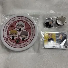 ハイキュー くら寿司 マスキングテープ 缶バッジ 寿司皿 稲荷崎高校 宮治