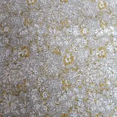 花柄プリント綿生地 リバティ風 110×200センチお値下げしました。