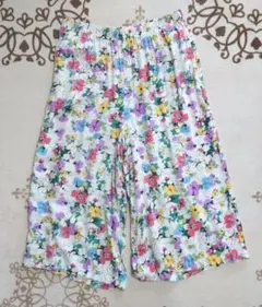 ユニクロ リラコ 花柄 Mサイズ