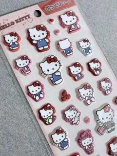 【正規品】ハローキティ ぷっくりシール サンリオ
