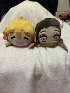 鬼滅の刃ぬいぐるみ 我妻善逸＆竈門禰豆子