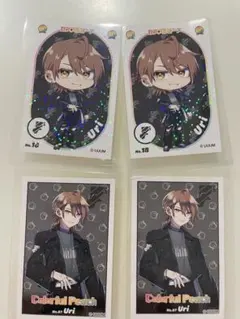 カラフルピーチうりシールNo.18 No.07