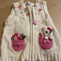 ミキハウス ベビー ベスト 90サイズ