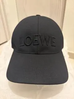 美品】LOEWE ロエベ アナグラムキャップブラック - メルカリ