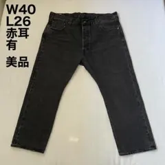 【赤耳あります】リーバイス エディフィス別注 501 ブラック W40 L26