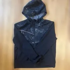 PUMA フード付きウィンドブレーカー US XS ネイビー