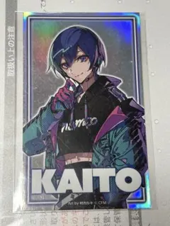 KAITO 初音ミク×ナムコトーキョー コラボ限定 ホログラム ステッカー