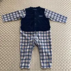 バーバリー　カバーオール　８０センチ　美品