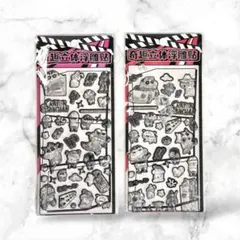 3D立体シール 2枚セット ハードタイプ　クレヨンしんちゃん