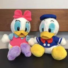 ドナルドダック デイジーダック ぬいぐるみ 2体セット ディズニー