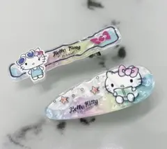 【新品】ハローキティ HELLO KITTY ヘアピンセット サンリオ クリップ