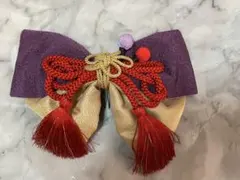 和装　コーム付髪飾り　着物　リボン　卒業式　入学式　成人式　結婚式　七五三