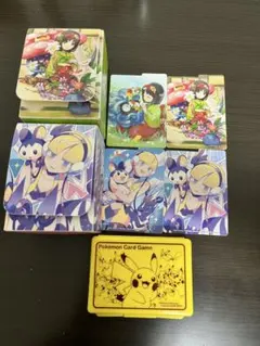ポケカ デッキケース　エリカ　カミツレ