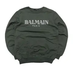 BALMAIN バルマン トレーナー スウェット カーキー M 美品のサムネイル