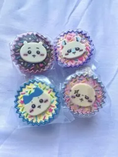 ちいかわ 手作りおやつチャーム 平成女児チョコ 4つセット