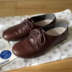 極美品✨　ビルケンシュトック　ソーンダース　レースアップ　フラットシューズ 送料無料】BIRKENSTOCK[ビルケンシュトック]/Saunders