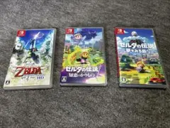 ゼルダの伝説 ゲーム3本セット おまけ付き