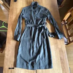 BANANA REPUBLIC シャツワンピース サイズ0 オリーブグリーン