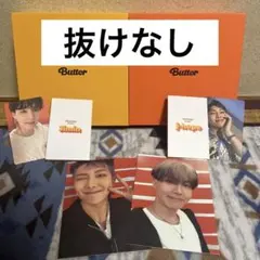 BTS butter アルバム　2形態　トレカ　限定フォトシール